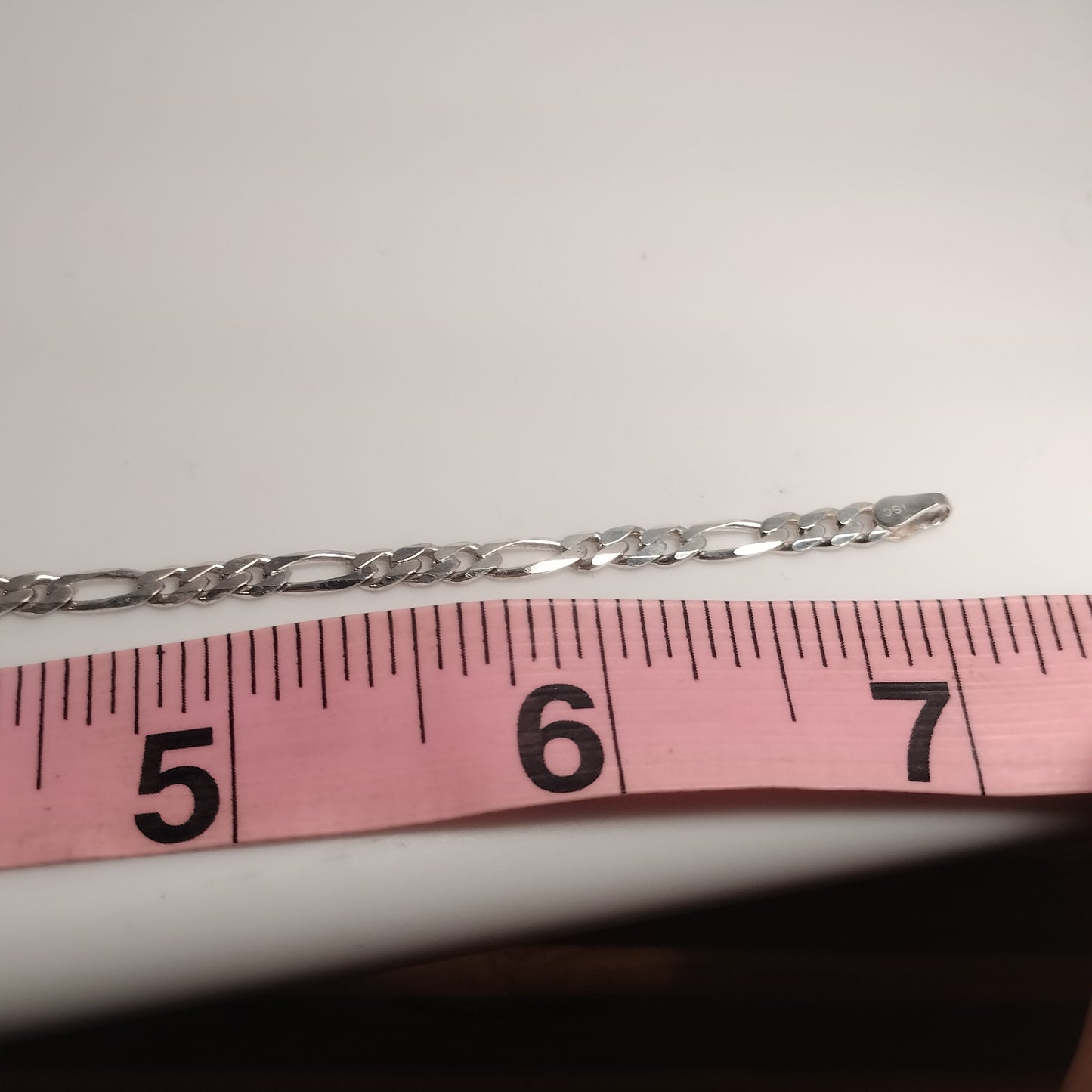 Sterling Silver Figaro Bracelet