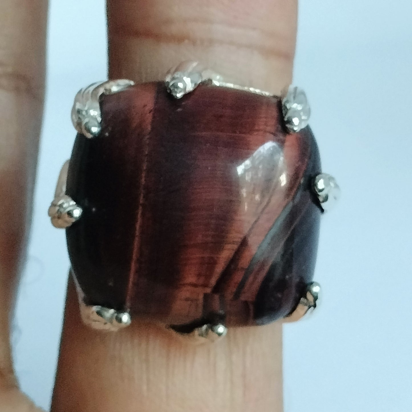 Sterling Silver Tigereye Ring