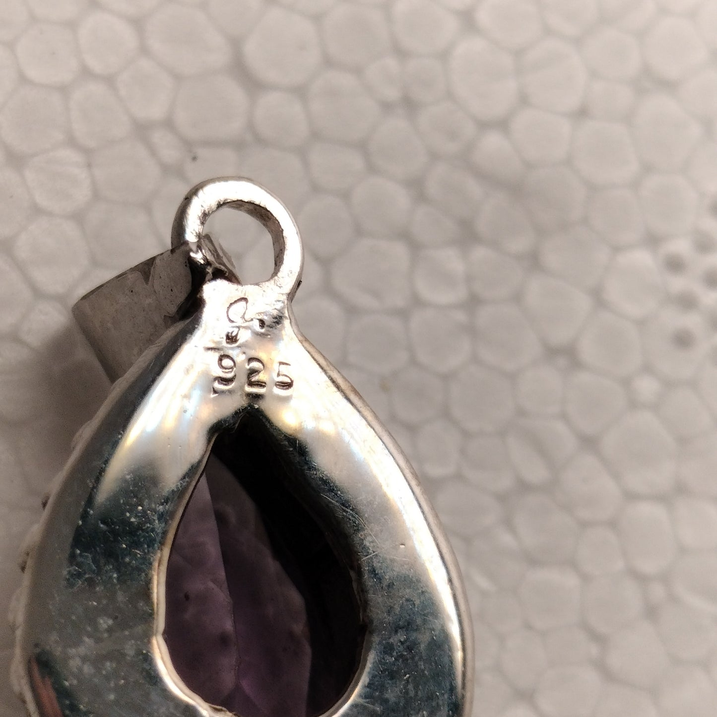 Sterling Silver Amethyst Pendant