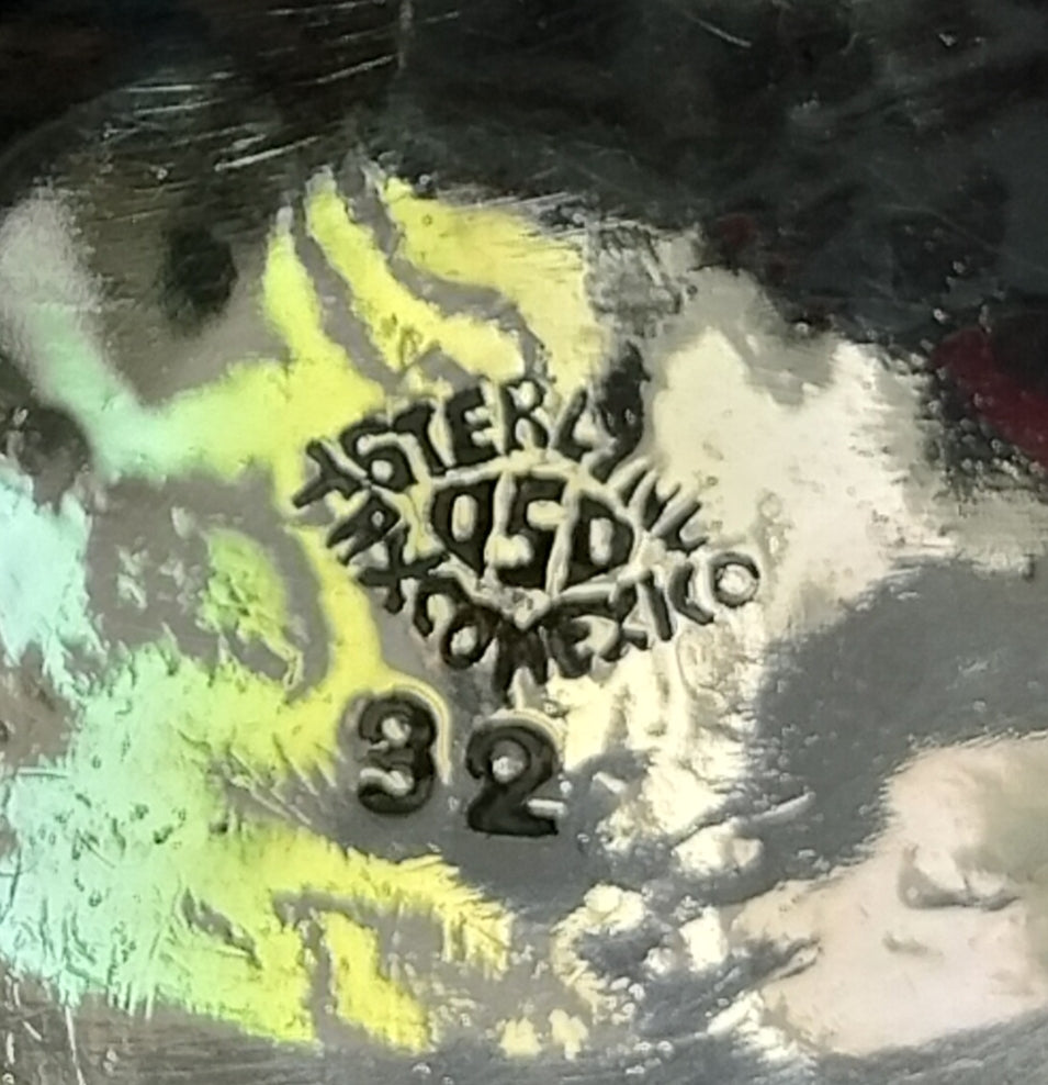 Sterling Silver Tortoise Brooch