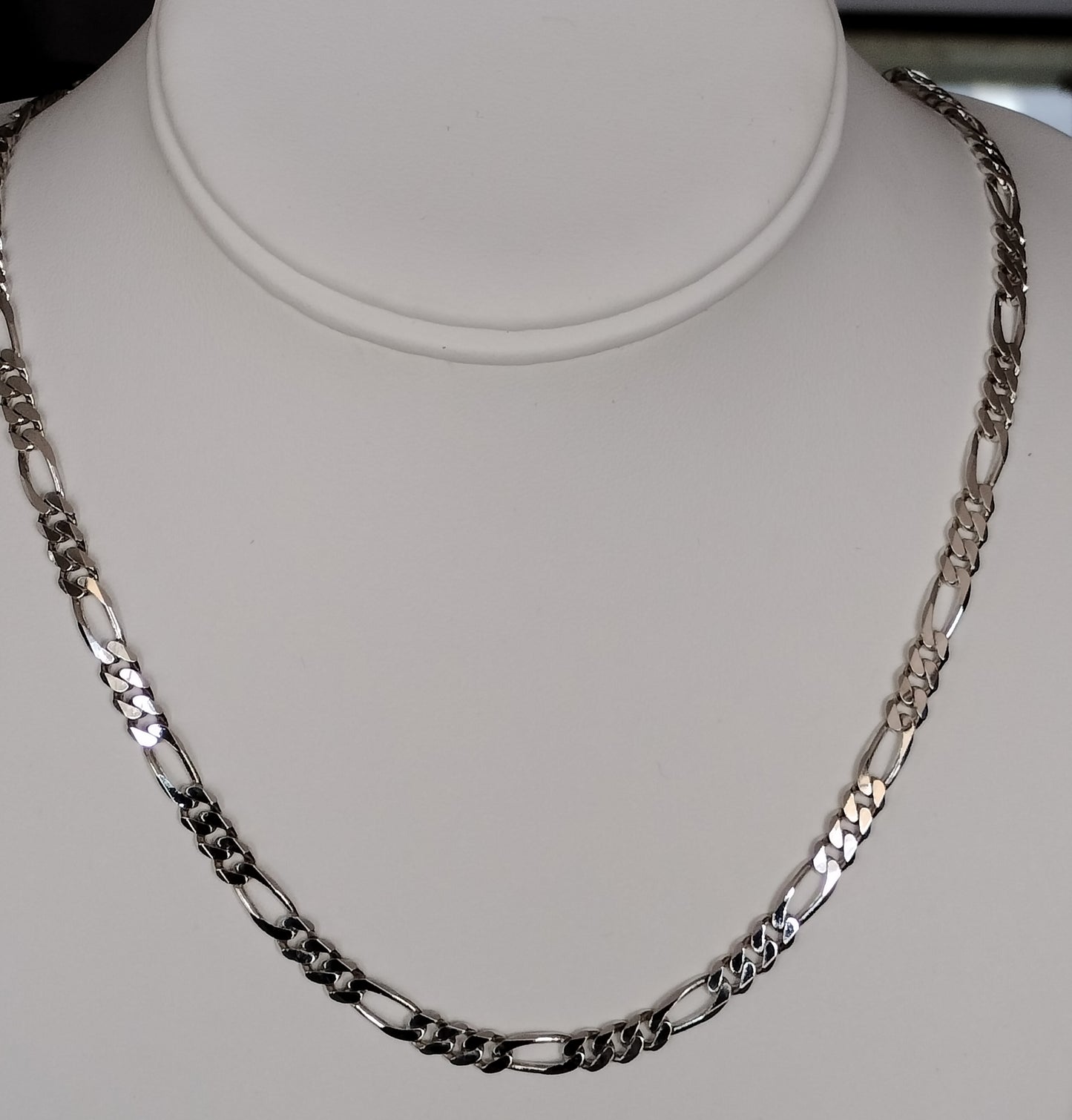 Sterling Silver Figaro Necklace