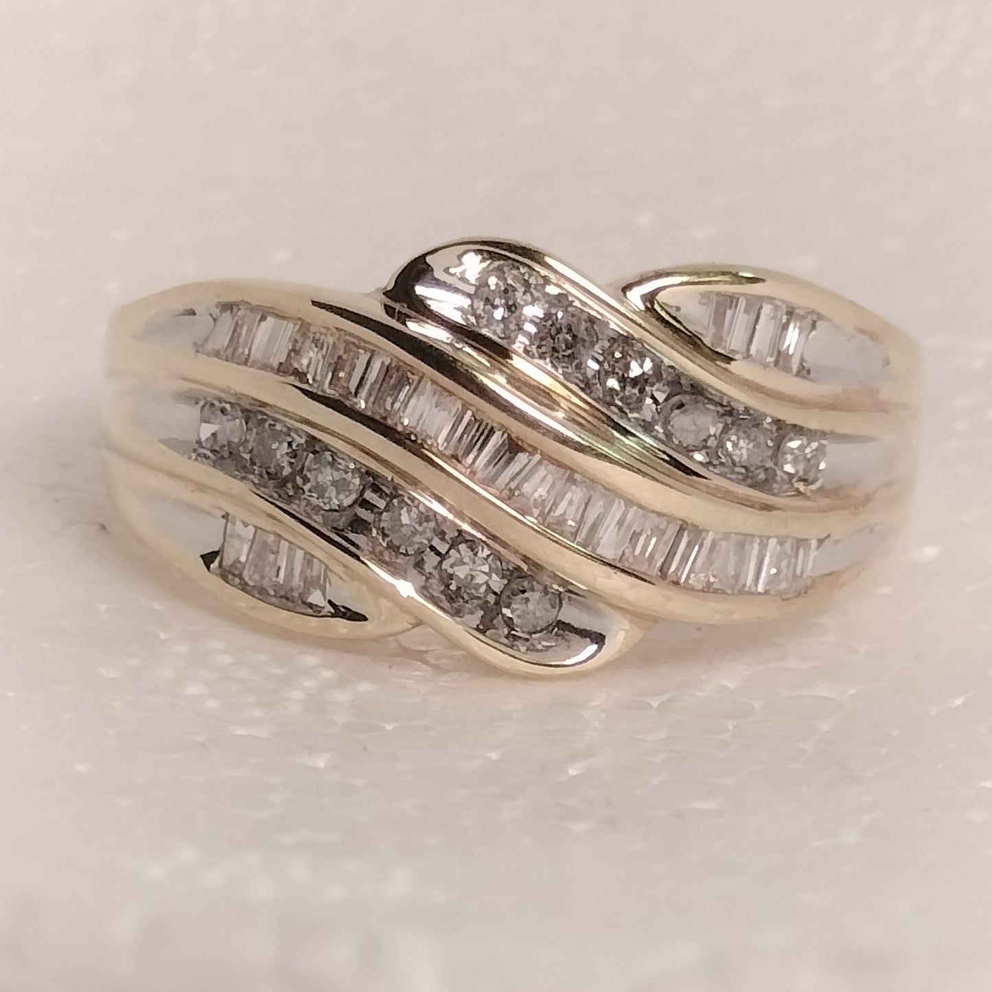 10k Gold Diamond Ring