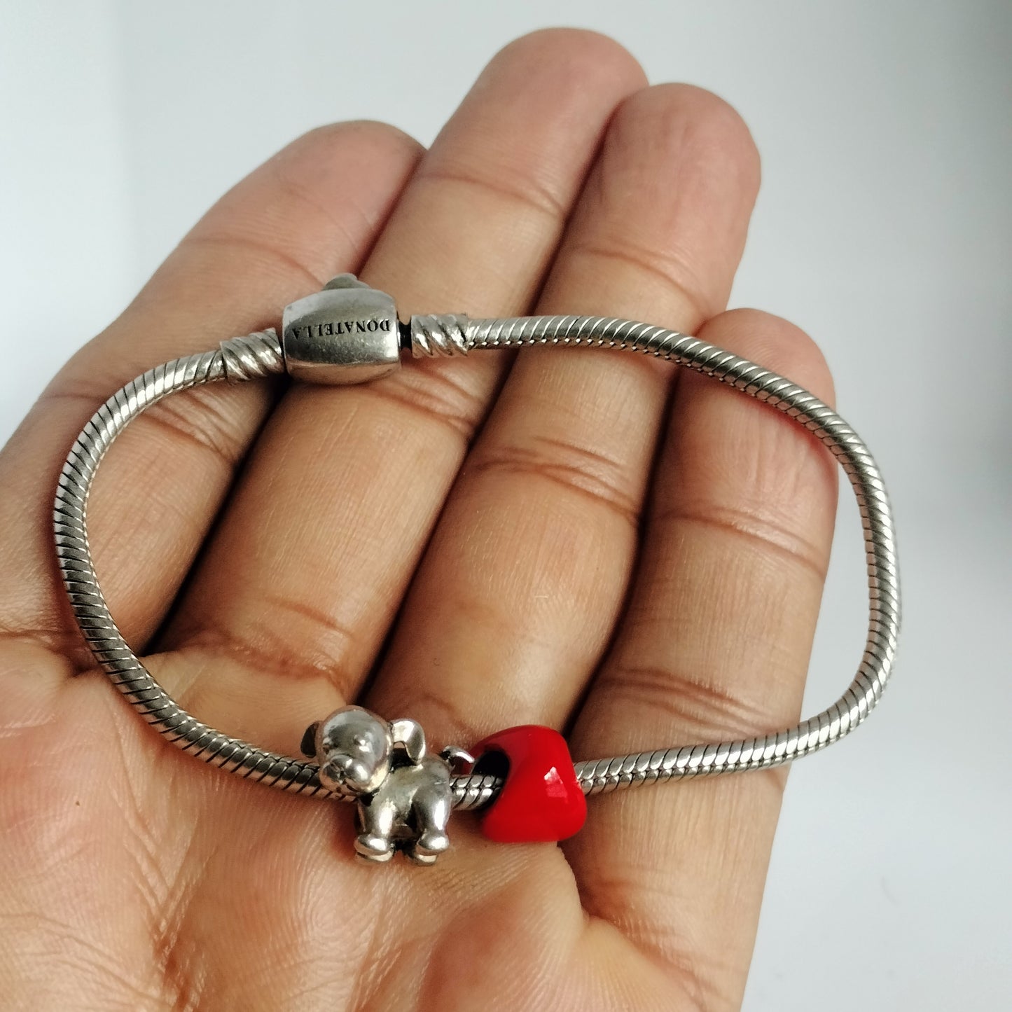 Sterling Silver Donatella Bead Bracelet