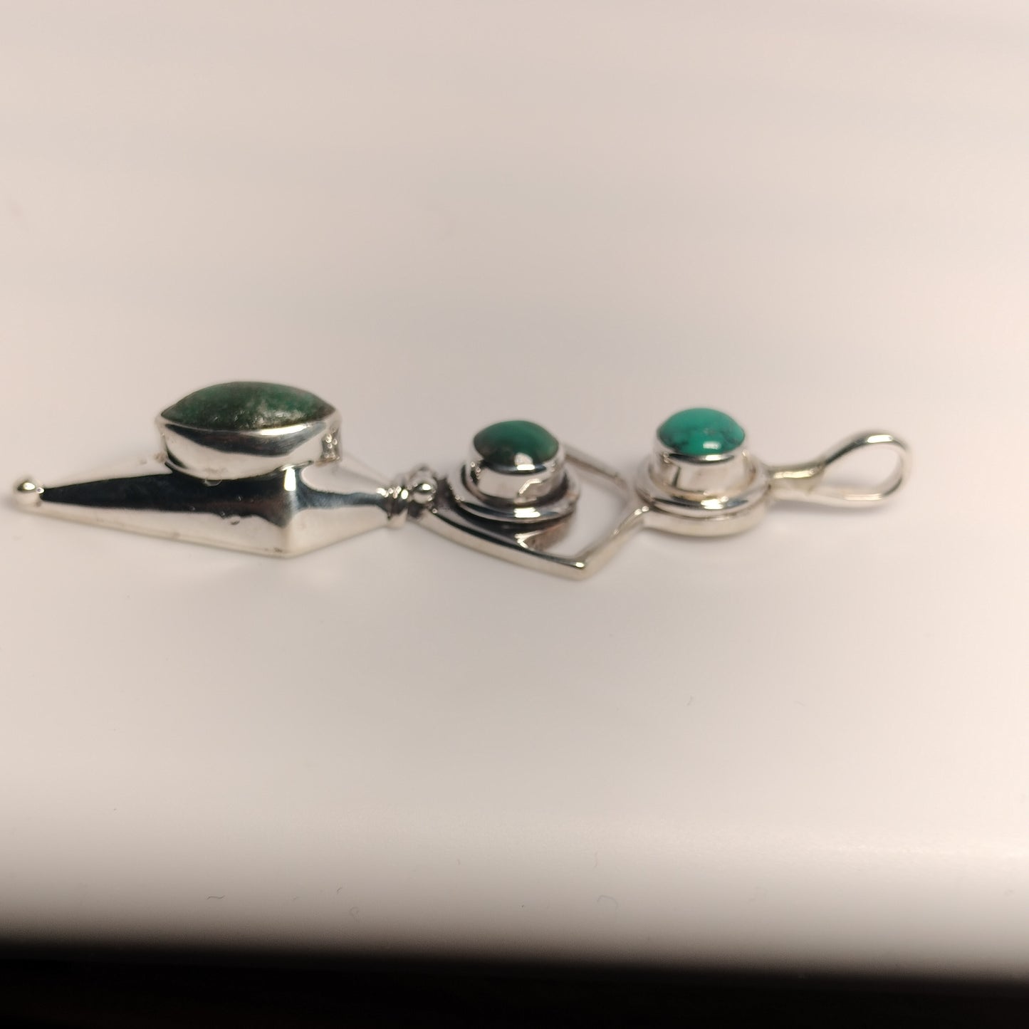 Sterling Silver Turquoise Pendant