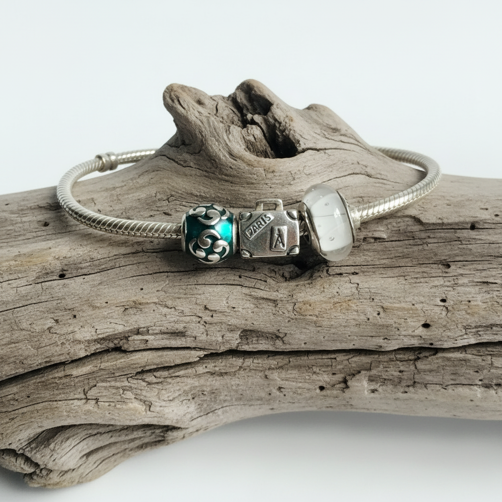 Sterling Silver Pandora Bead Bracelet