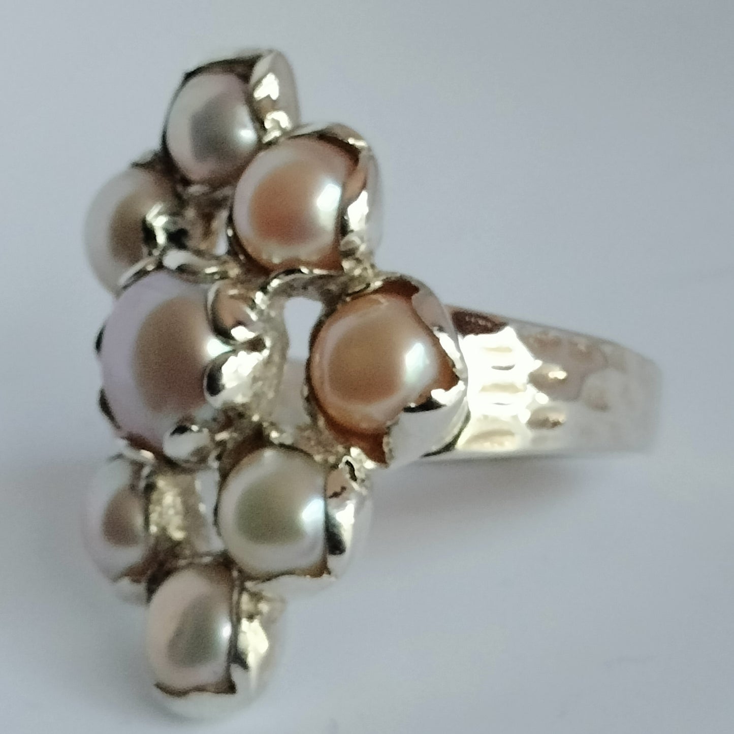 Sterling Silver Pearl Ring