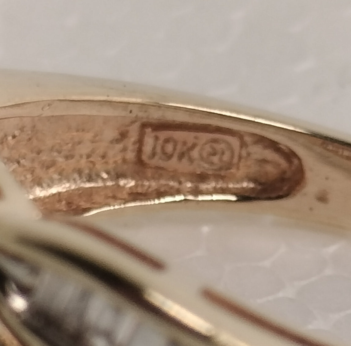 10k Gold Diamond Ring