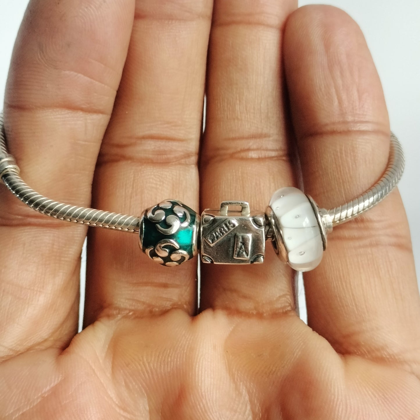 Sterling Silver Pandora Bead Bracelet