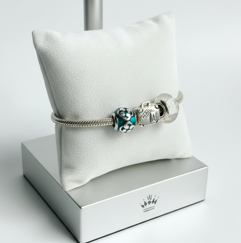 Sterling Silver Pandora Bead Bracelet