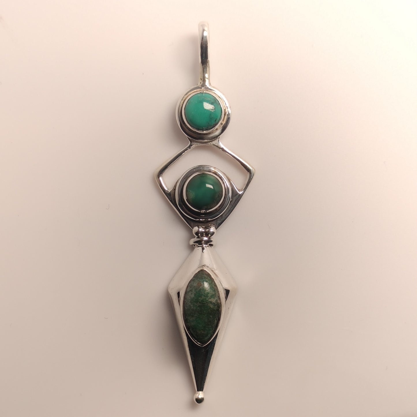 Sterling Silver Turquoise Pendant
