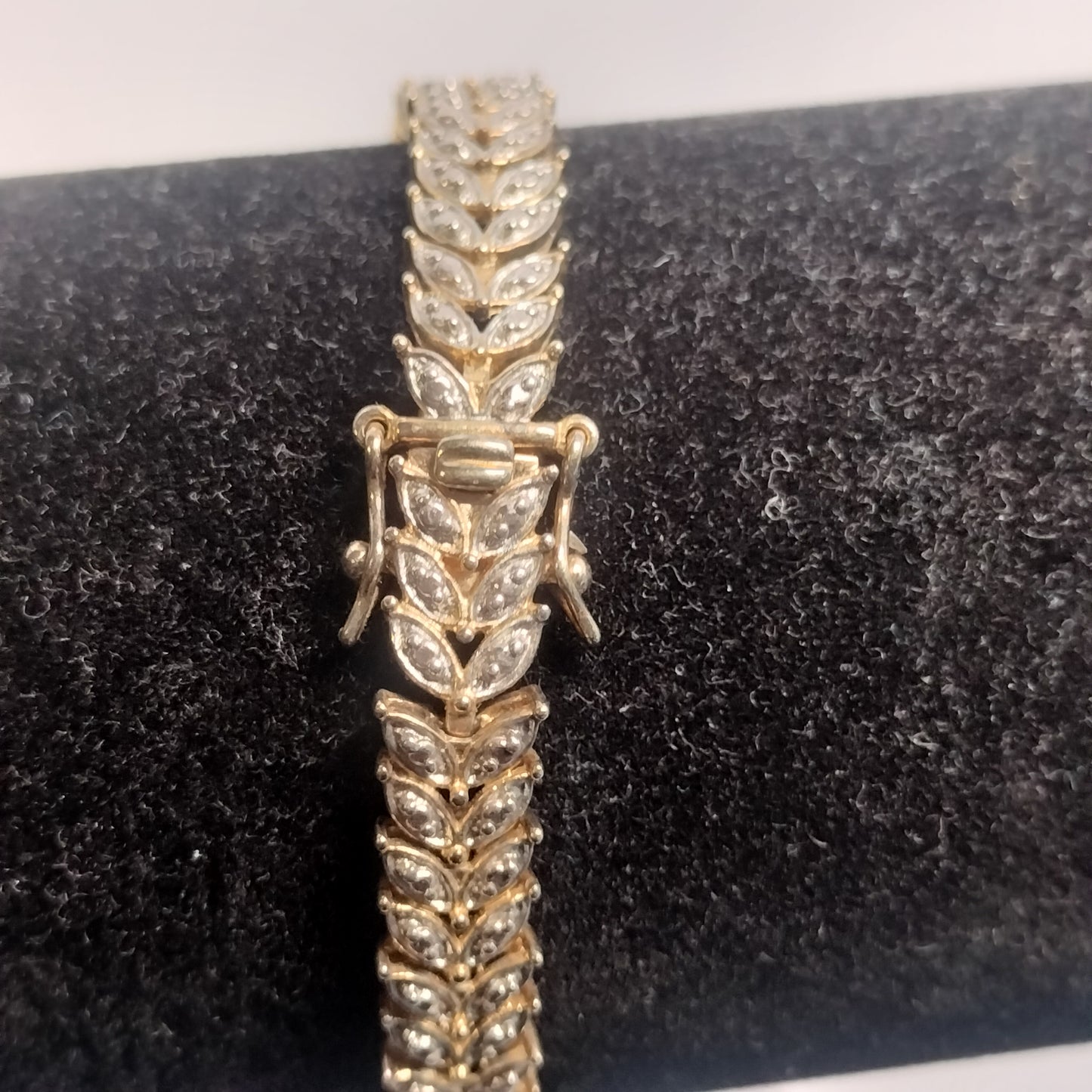 Sterling Silver Diamond Tennis Bracelet