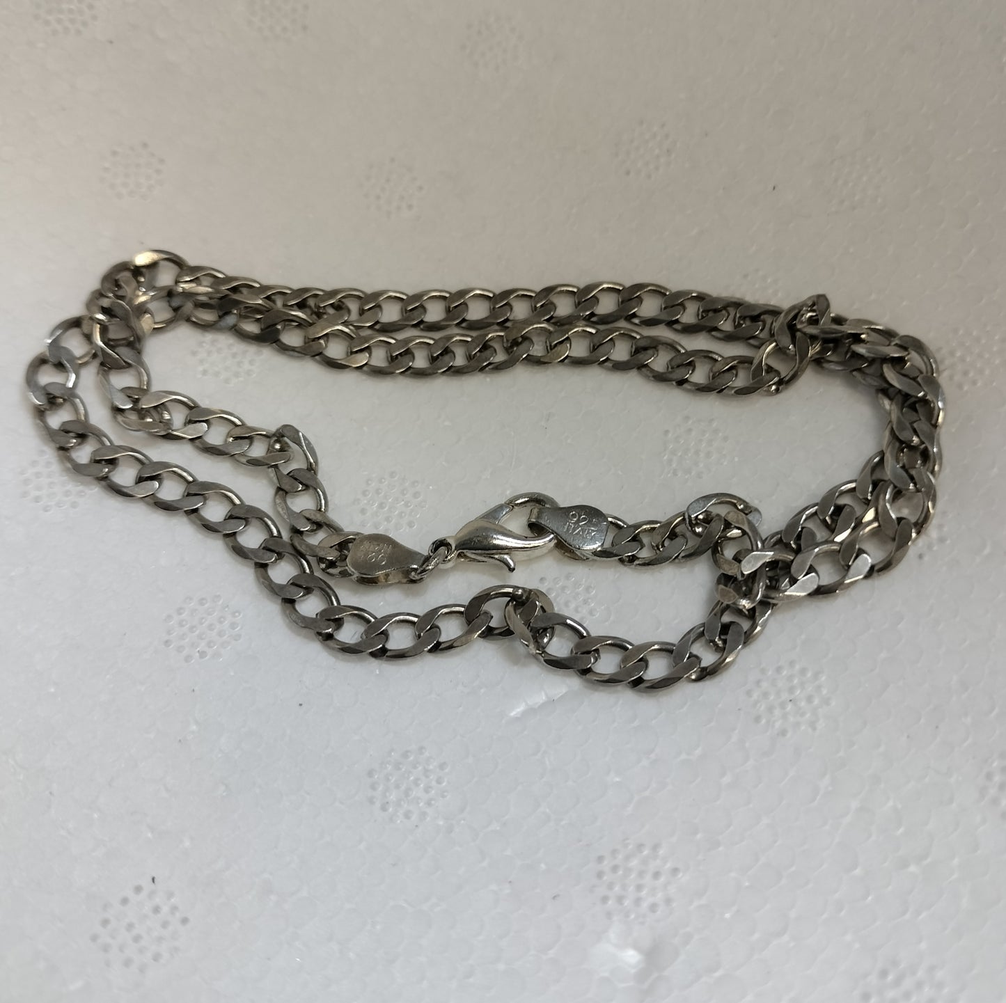 Sterling Silver Curb Link Necklace