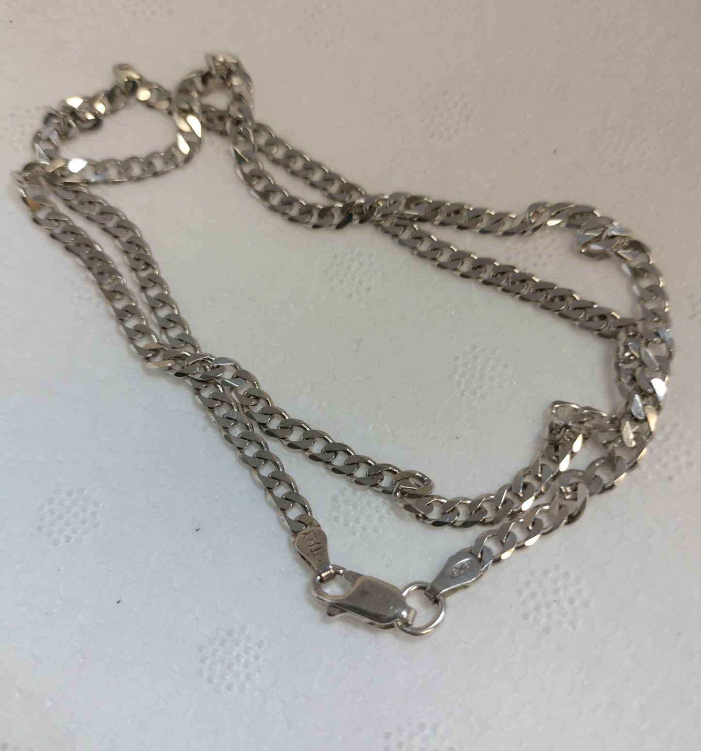 Sterling Silver Curb Link Necklace
