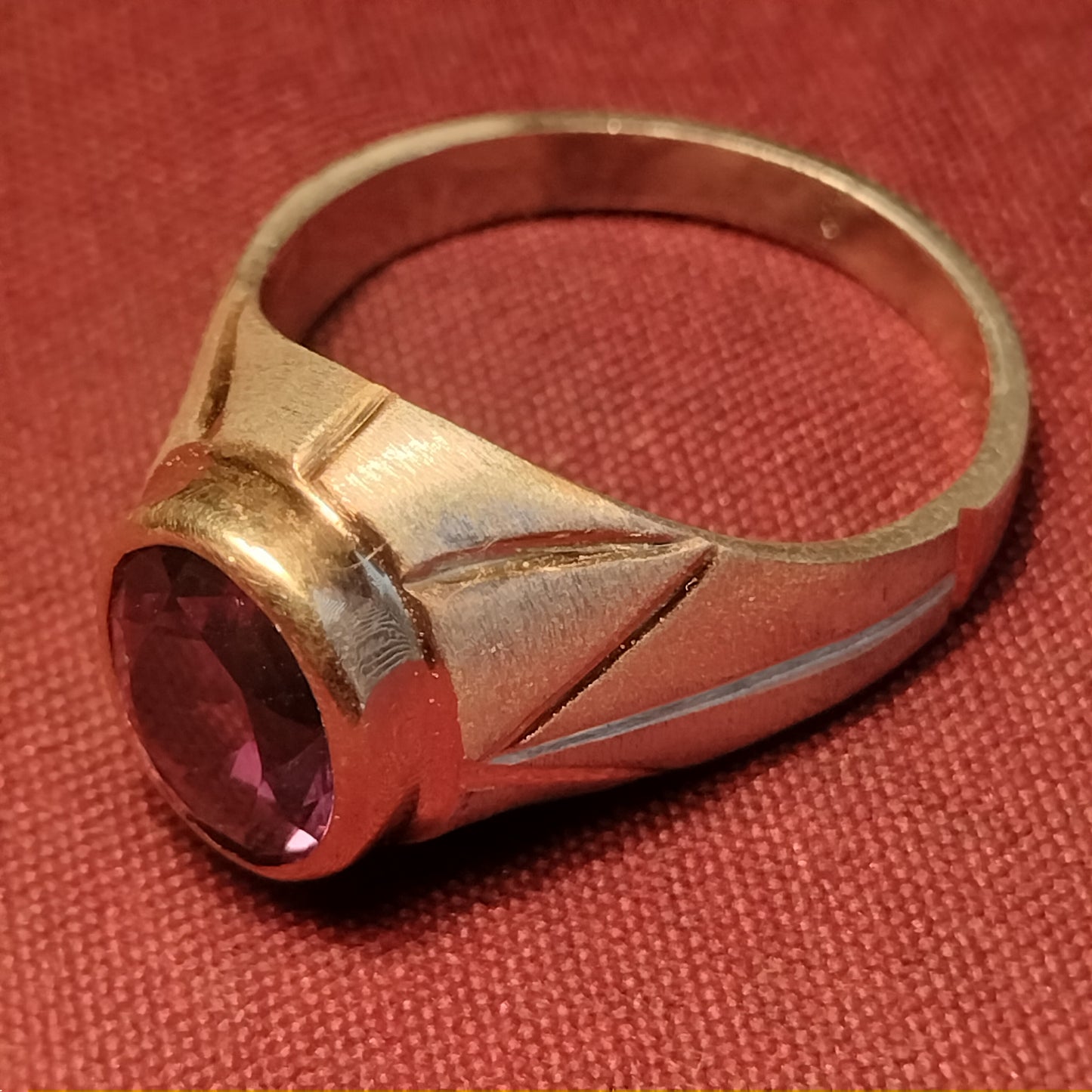 Sterling Silver Amethyst Ring