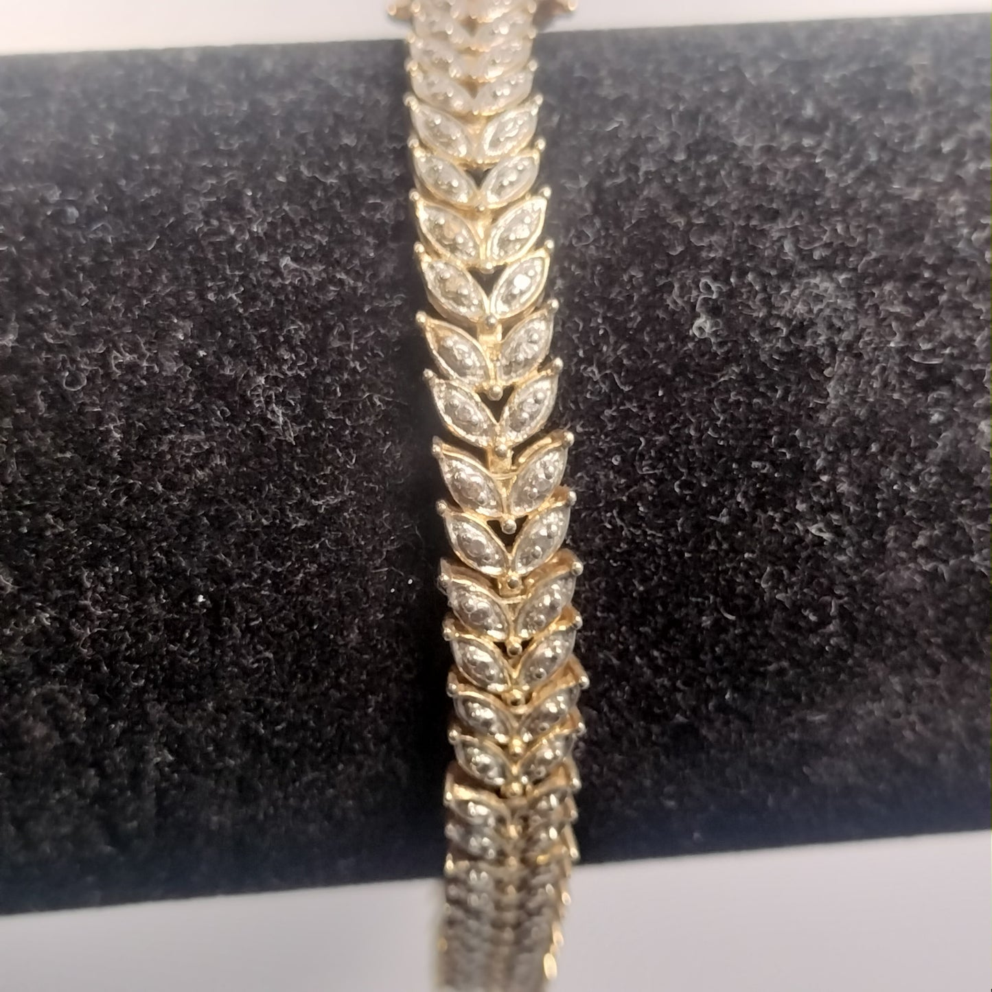 Sterling Silver Diamond Tennis Bracelet