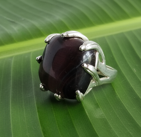 Sterling Silver Tigereye Ring