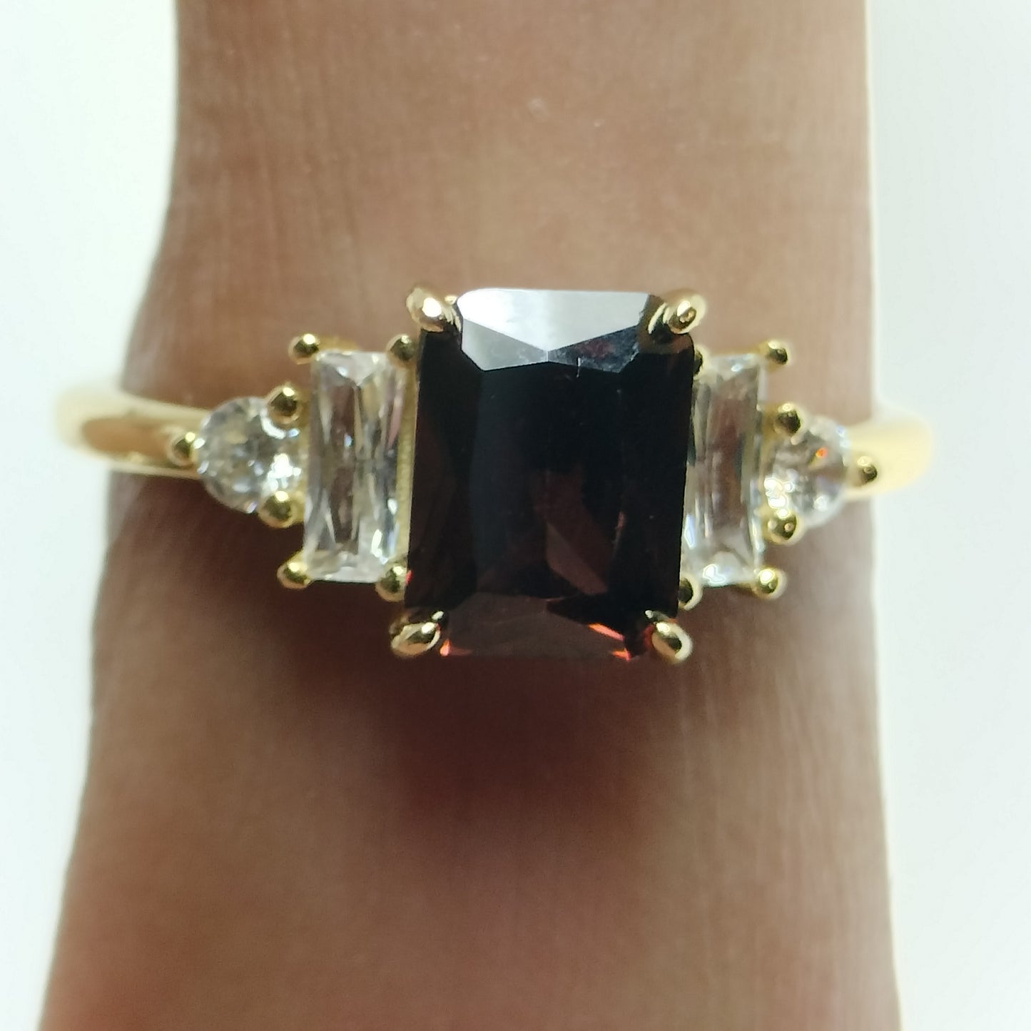 Sterling Silver Cubic Zirconia Ring