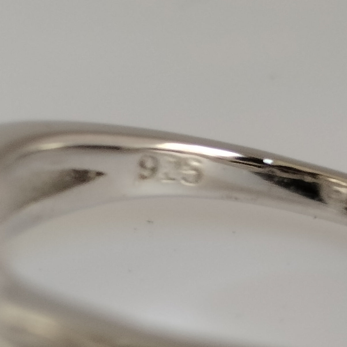 Sterling Silver Rose Plated Cubic Zirconia Butterfly Ring