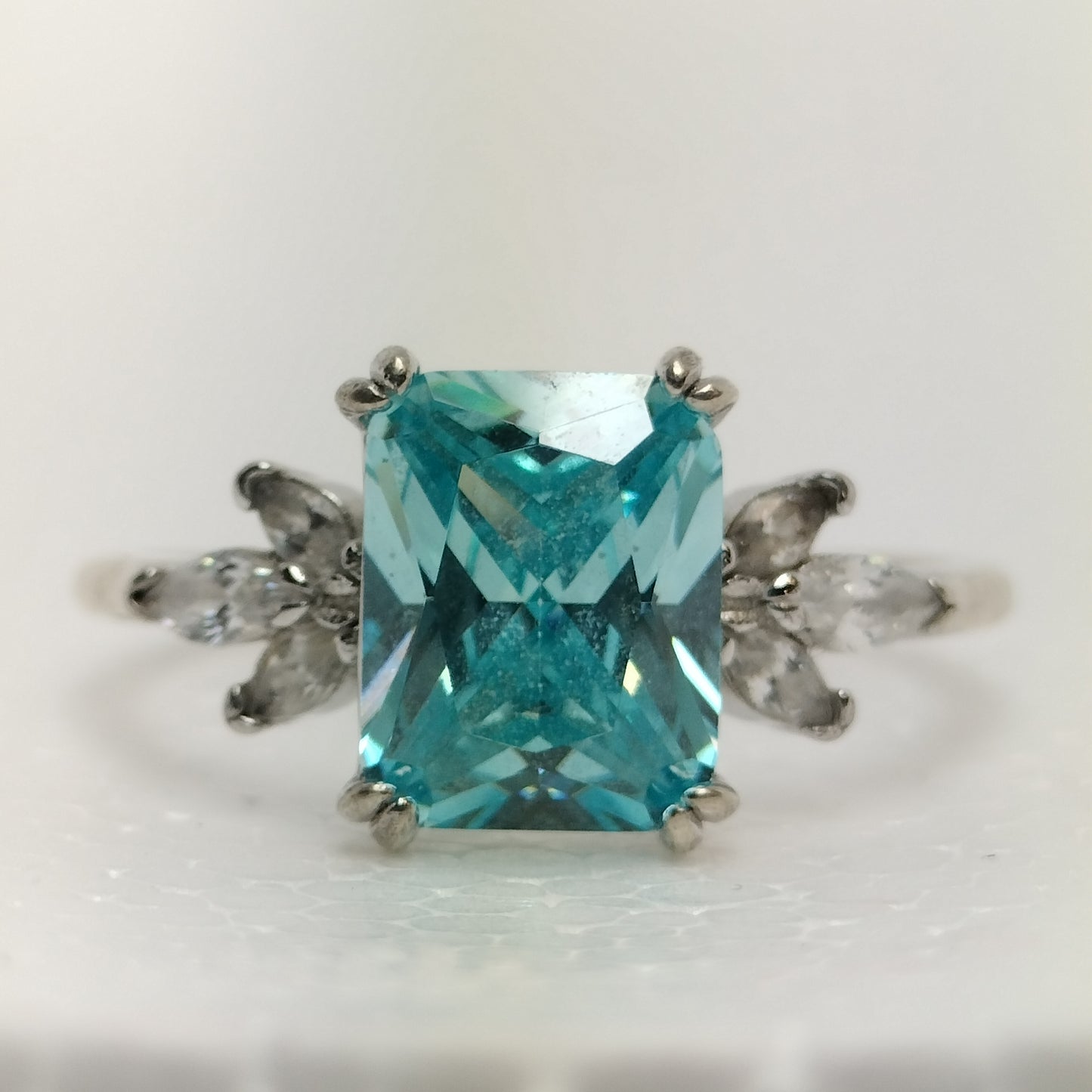 Sterling Silver Topaz Ring