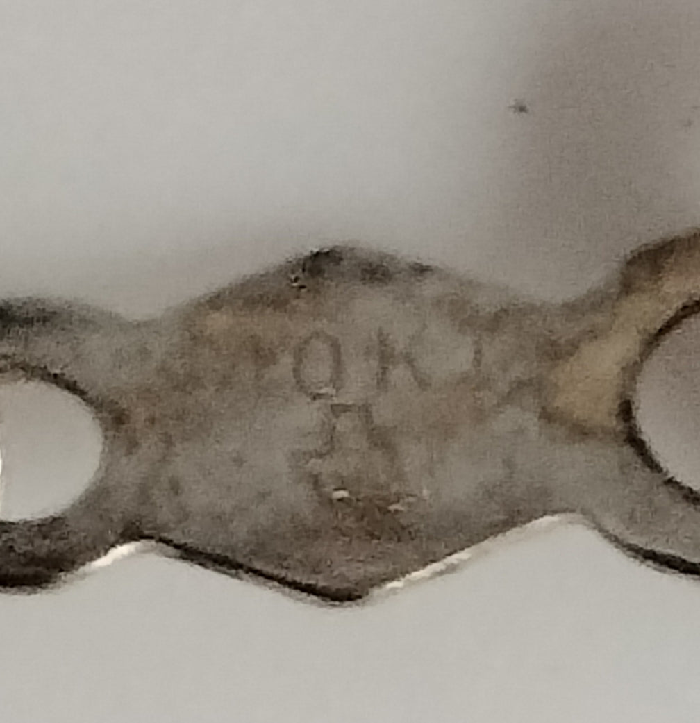 10K Gold Sapphire Pendant and Rope Chain