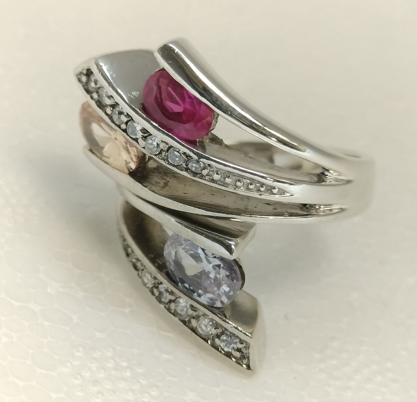 Sterling Silver Cubic Zirconia Ring