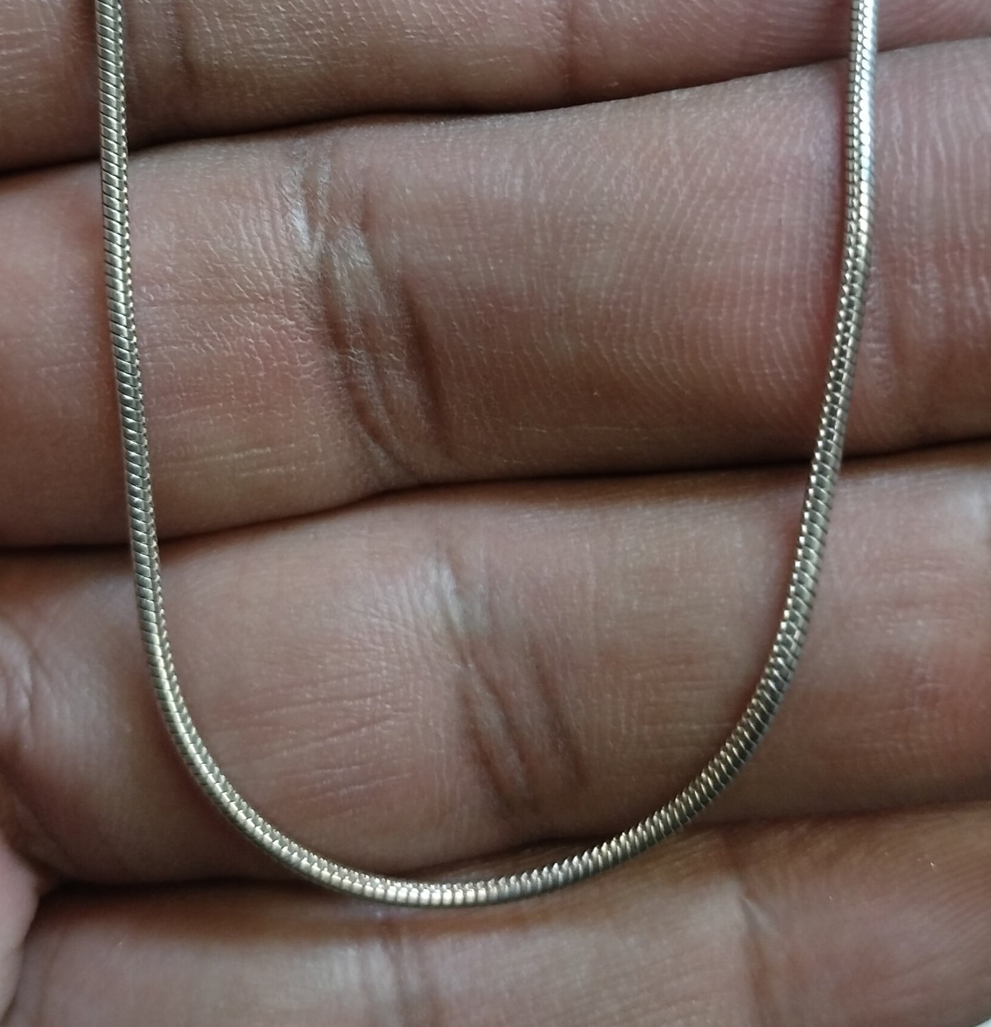 Sterling Silver Snake Chain