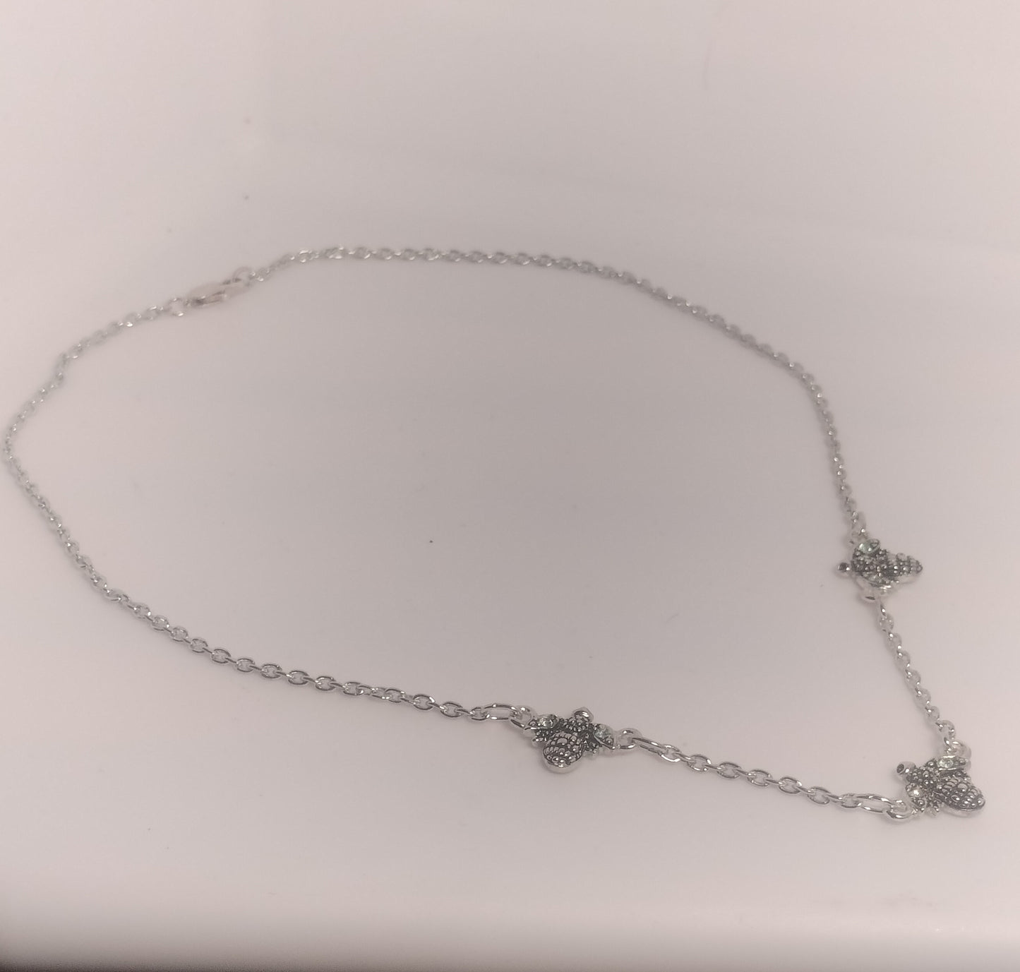 Sterling Silver Bee Necklace