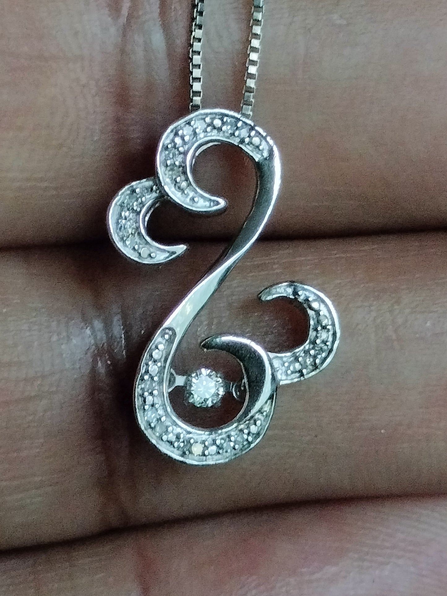 Jane Seymour Open Hearts Rhythm Pendant and Chain