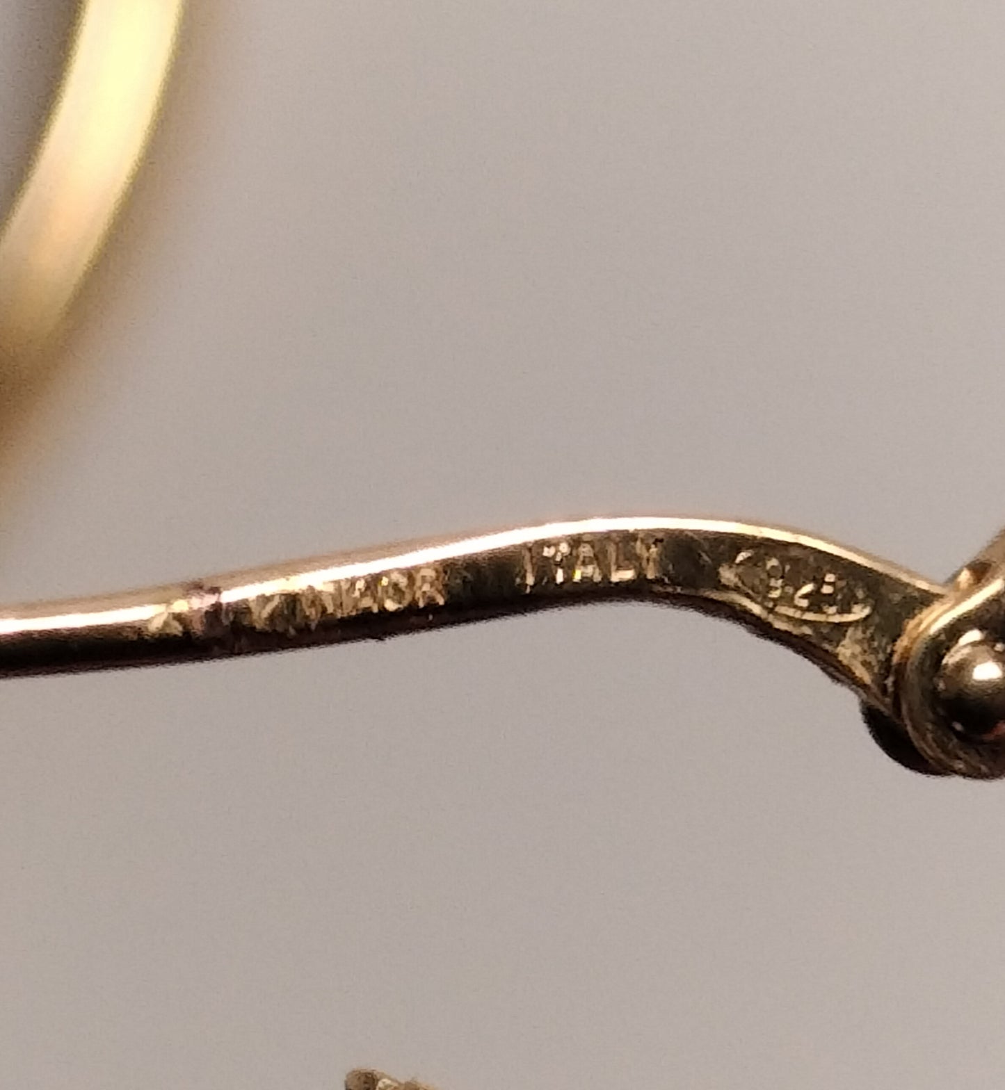 Sterling Silver Gold plated Hoop Earrings