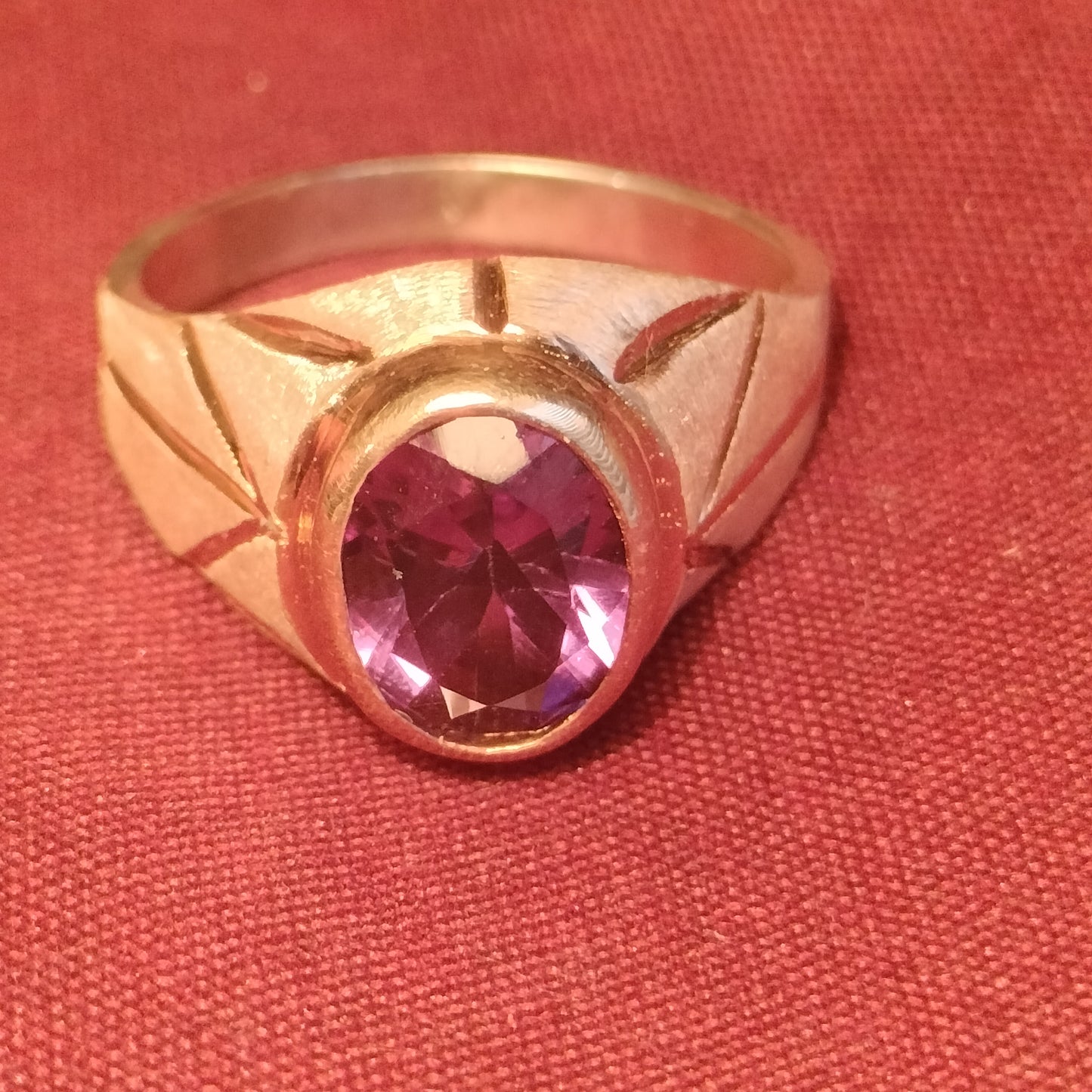 Sterling Silver Amethyst Ring
