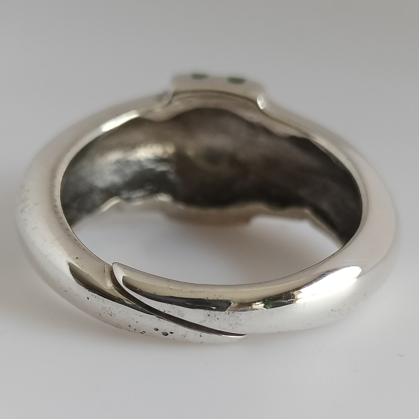 Sterling Silver Enamel Ring