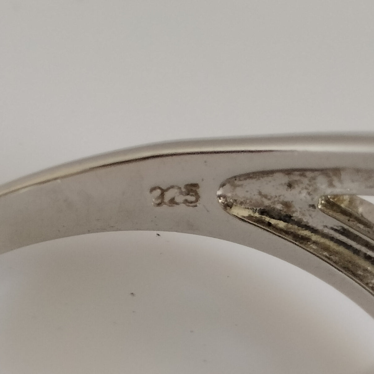 Sterling Silver Cubic Zirconia and Marcasite Ring