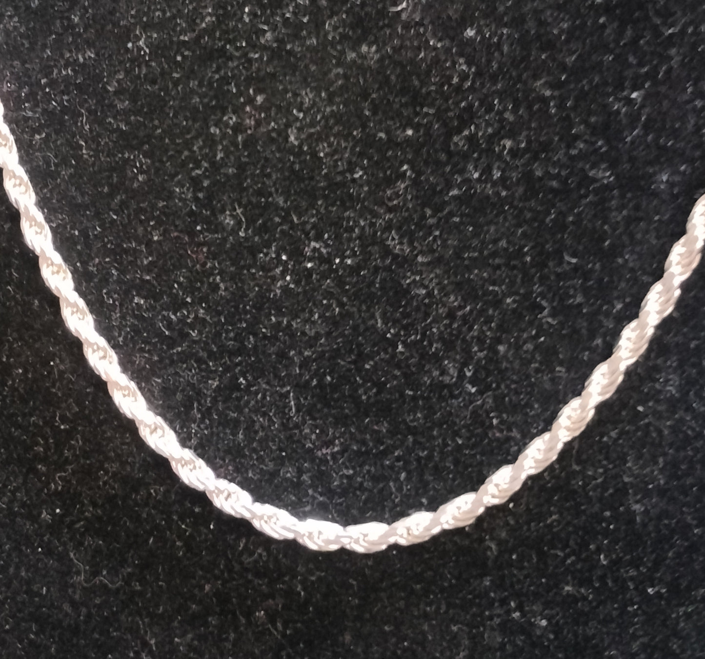 Sterling Silver Rope Chain