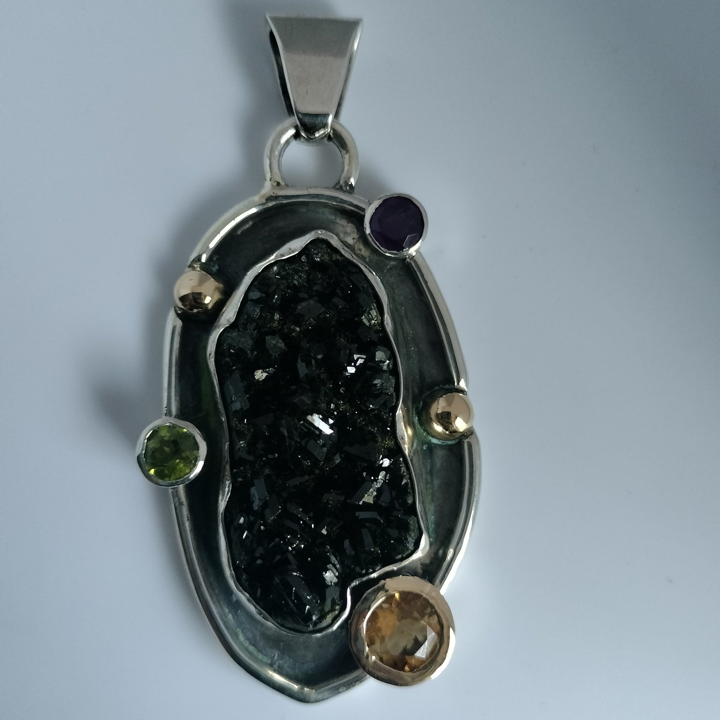 Sterling Silver Avant Garde Pendant