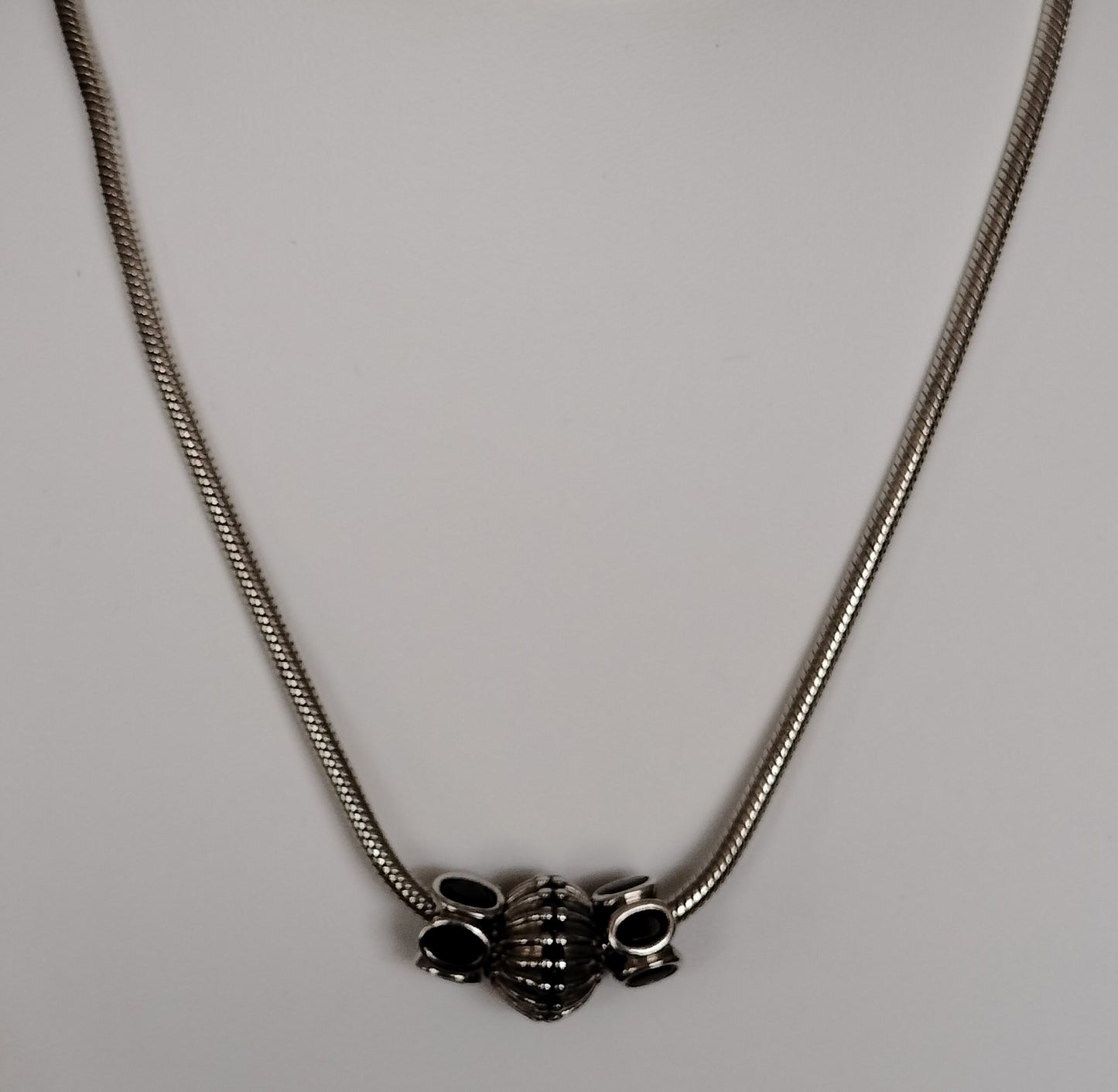 Sterling Silver Pandora Bead Necklace