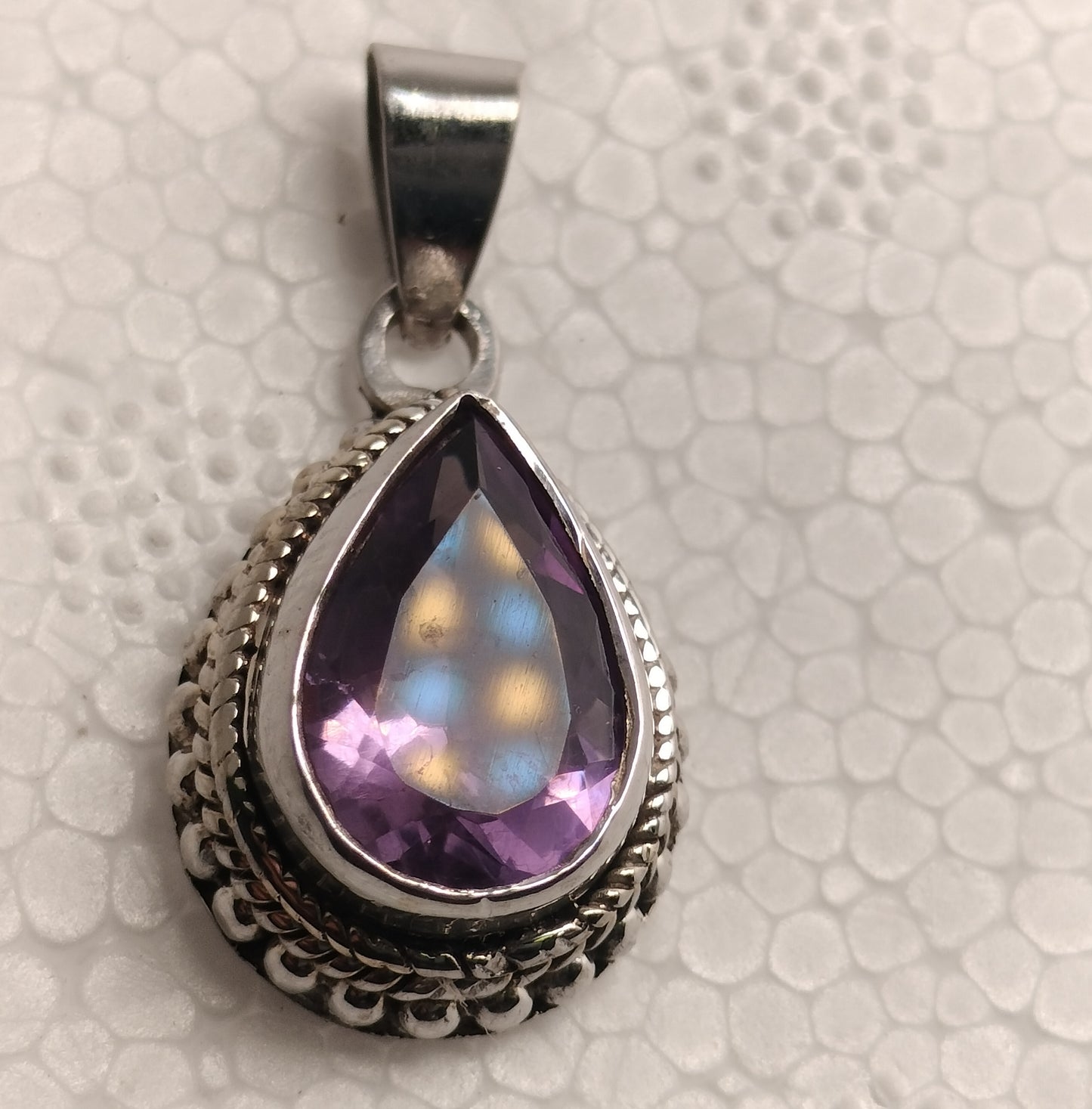Sterling Silver Amethyst Pendant