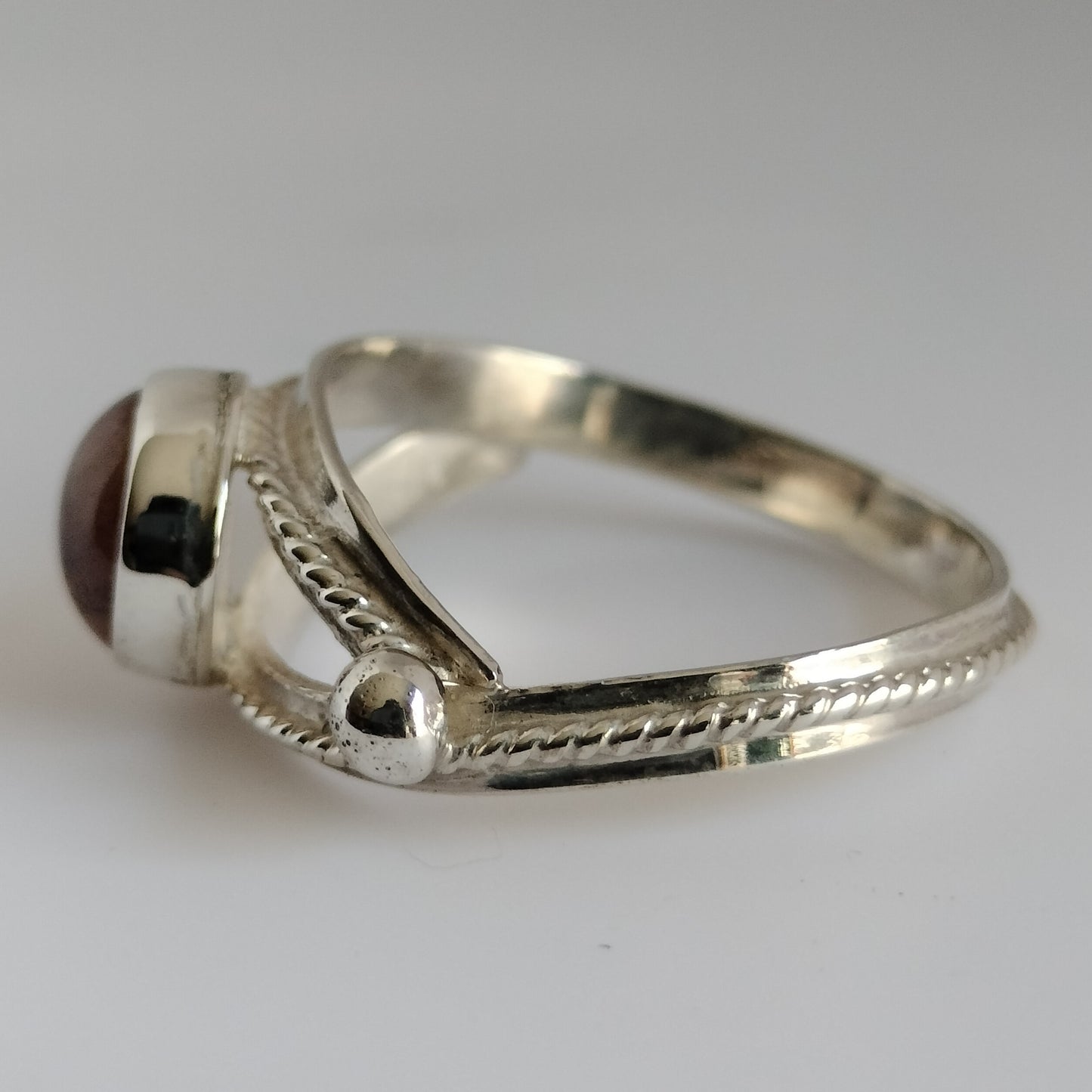 Sterling Silver Sunstone Ring