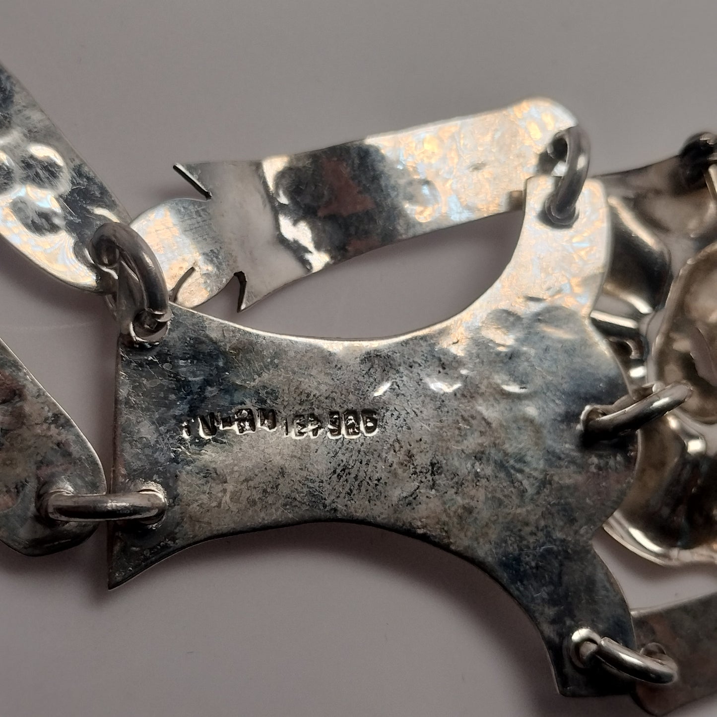 Sterling Silver Clown Brooch