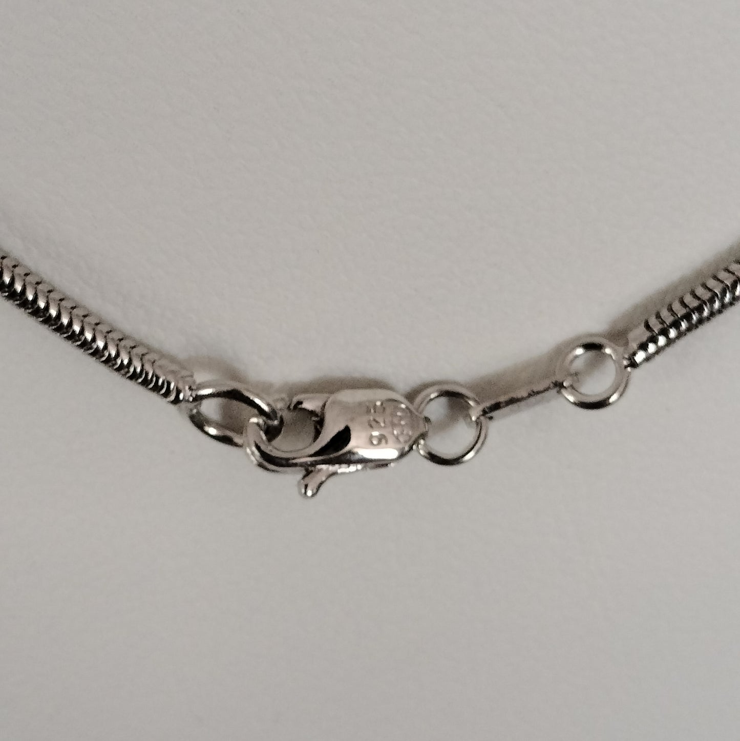 Sterling Silver Diamond Necklace