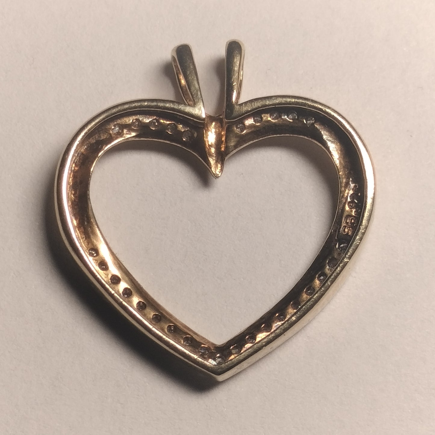 Sterling Silver Diamond Pendant