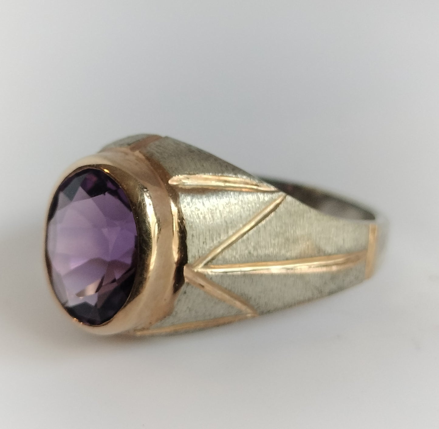 Sterling Silver Amethyst Ring