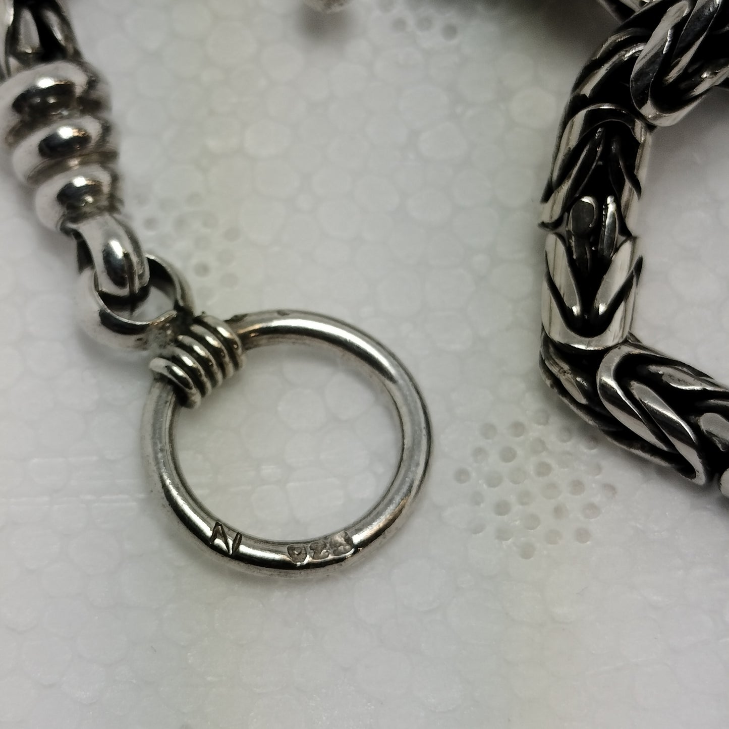 Sterling Silver Byzantine Necklace