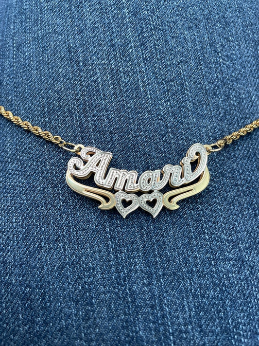 10k Custom Name Plate