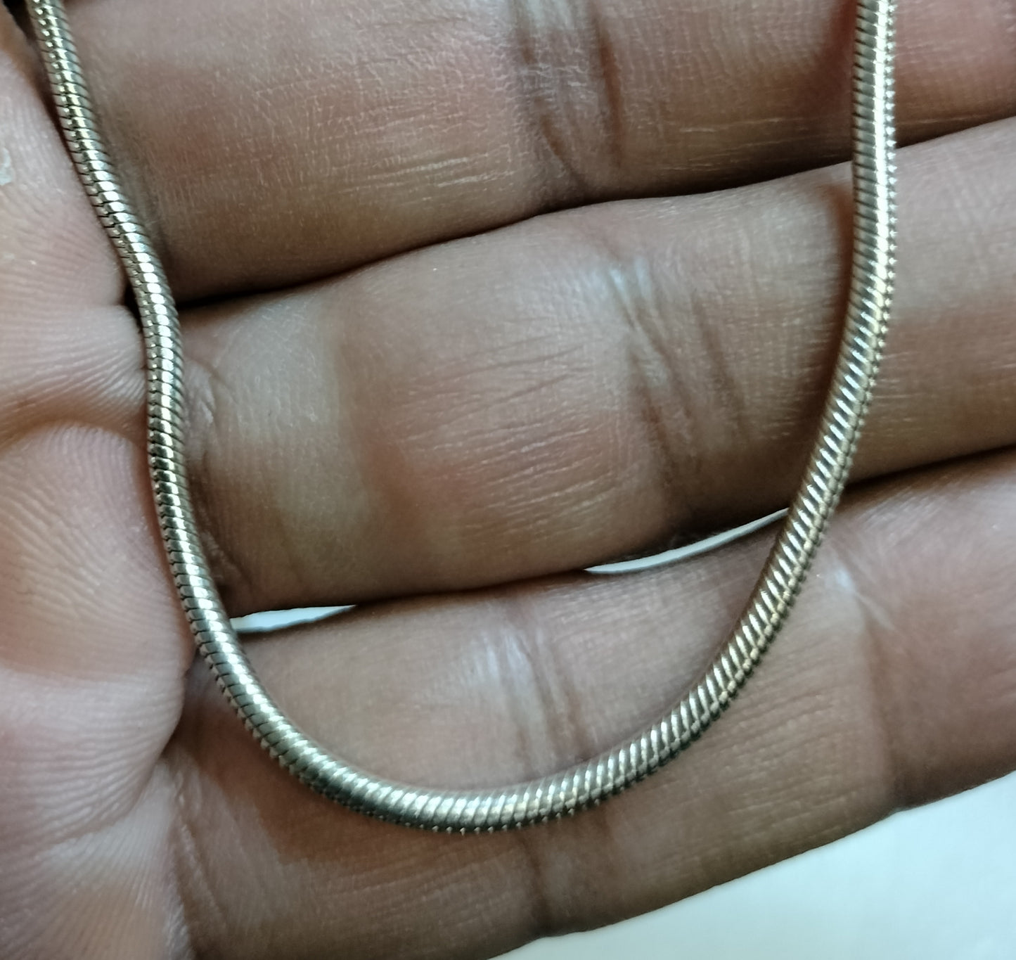 Sterling Silver Snake Chain