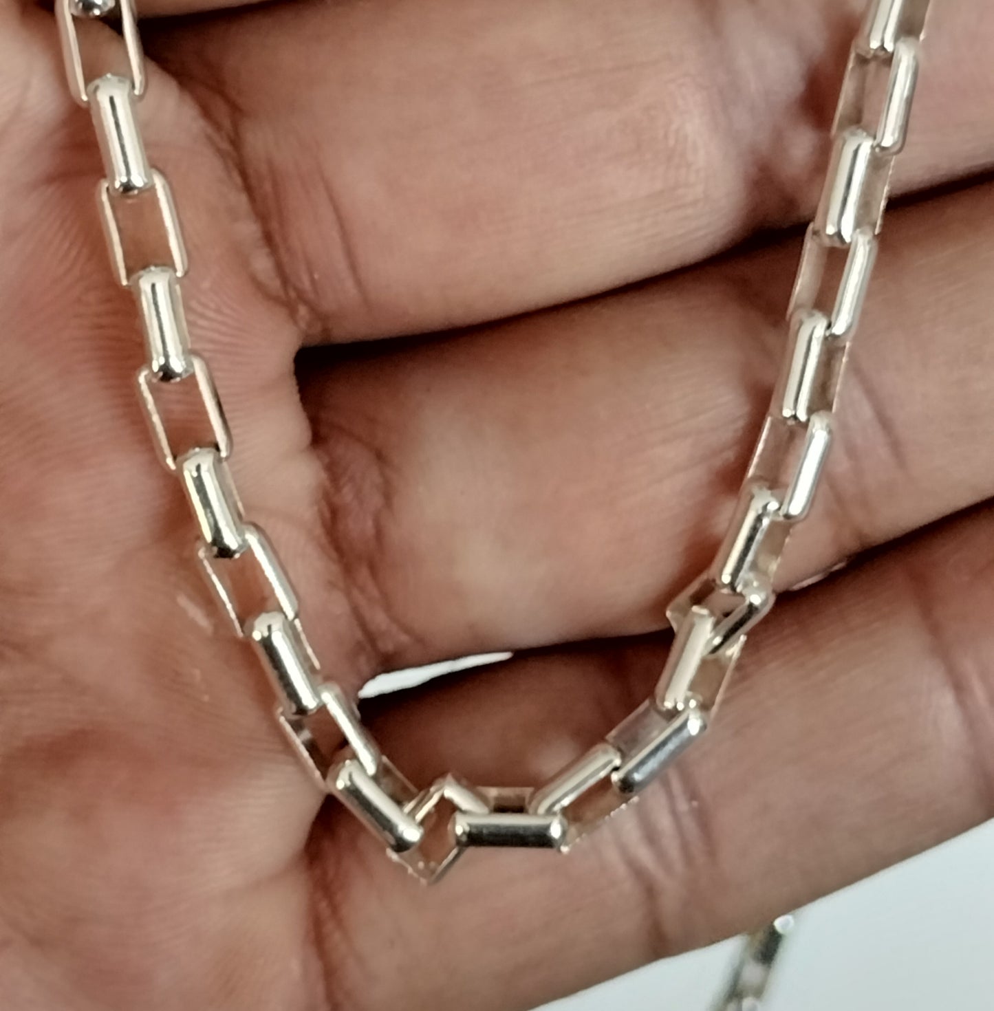 Sterling Silver Box Chain