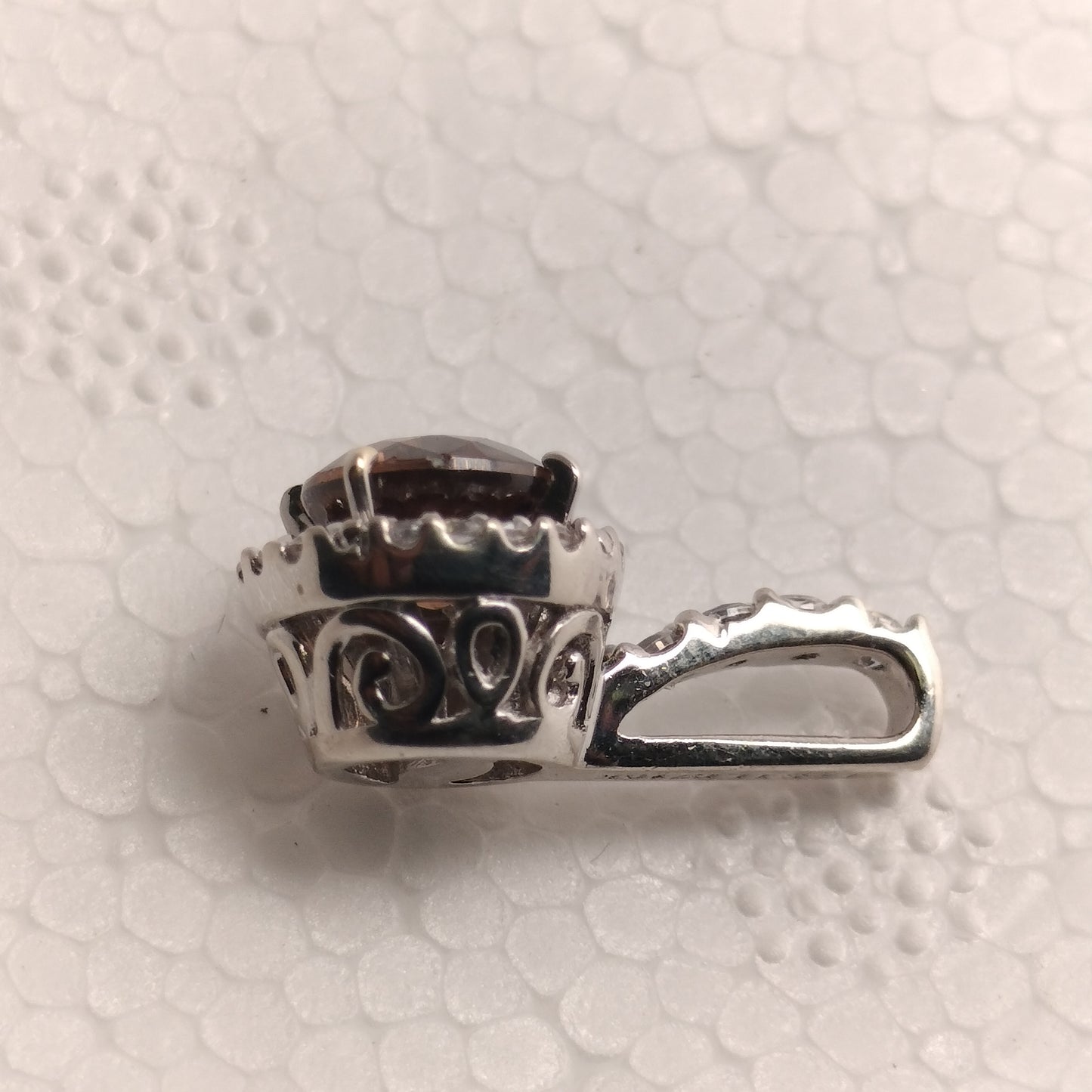 10K Gold Sapphire Pendant