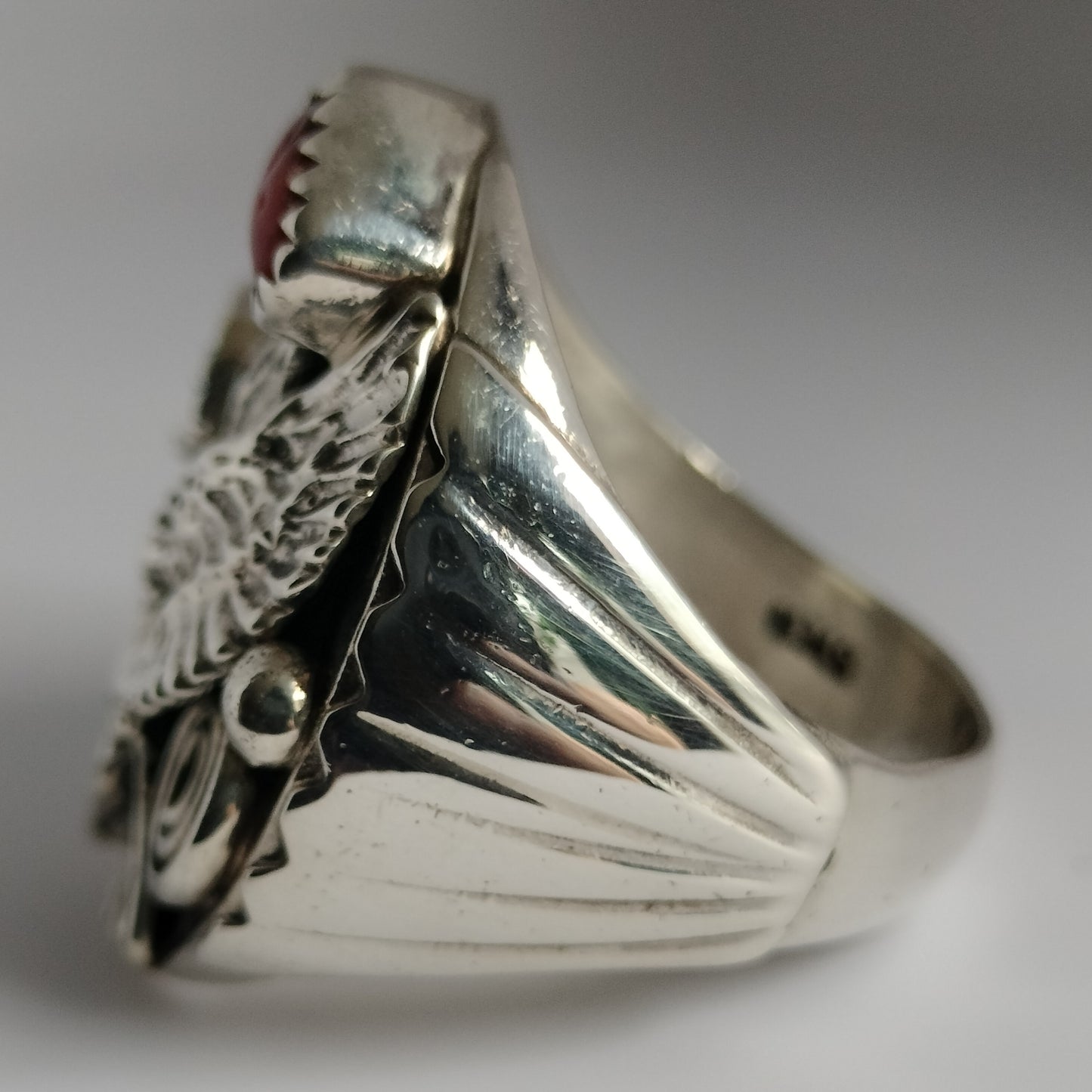 Sterling Silver Eagle Ring From Claudine Haloo