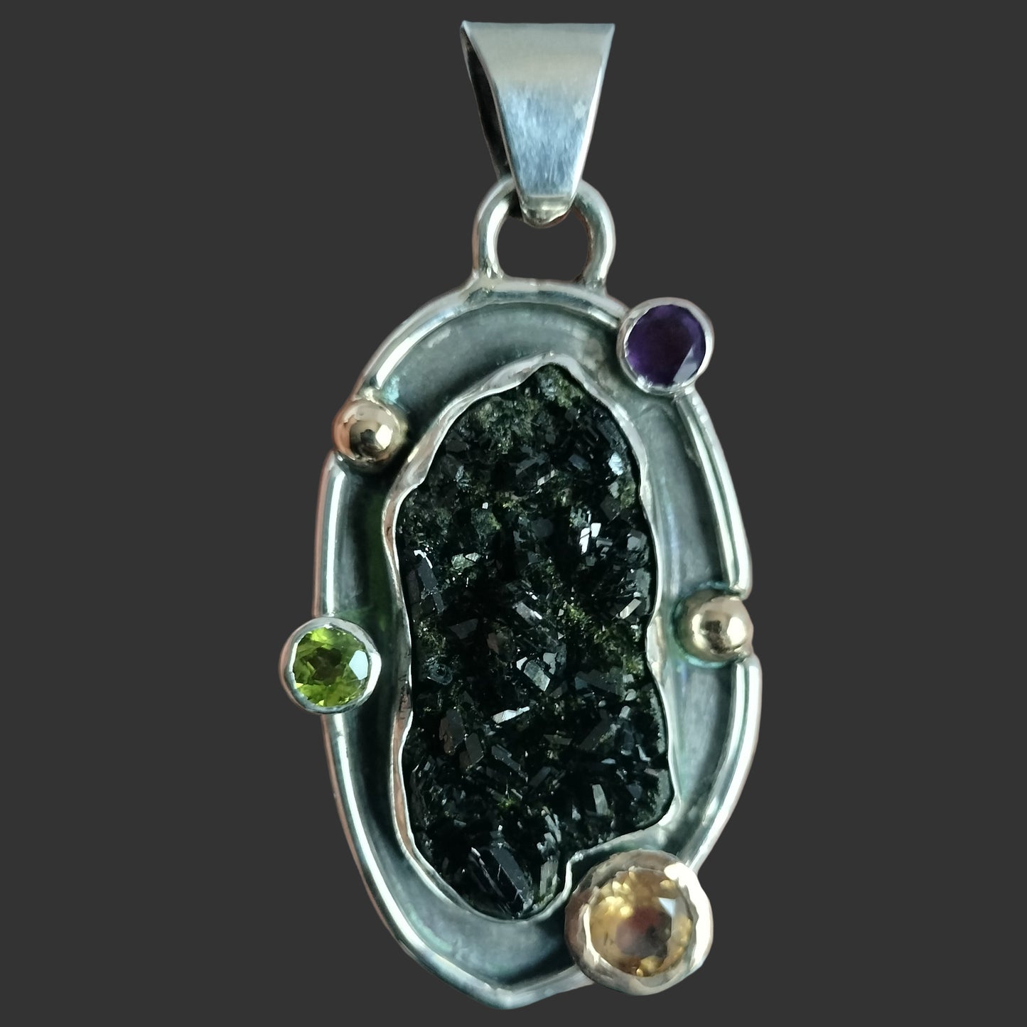 Sterling Silver Avant Garde Pendant
