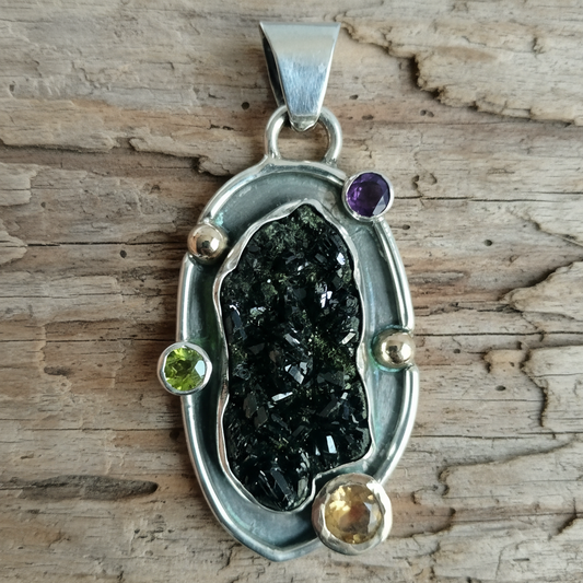 Sterling Silver Avant Garde Pendant