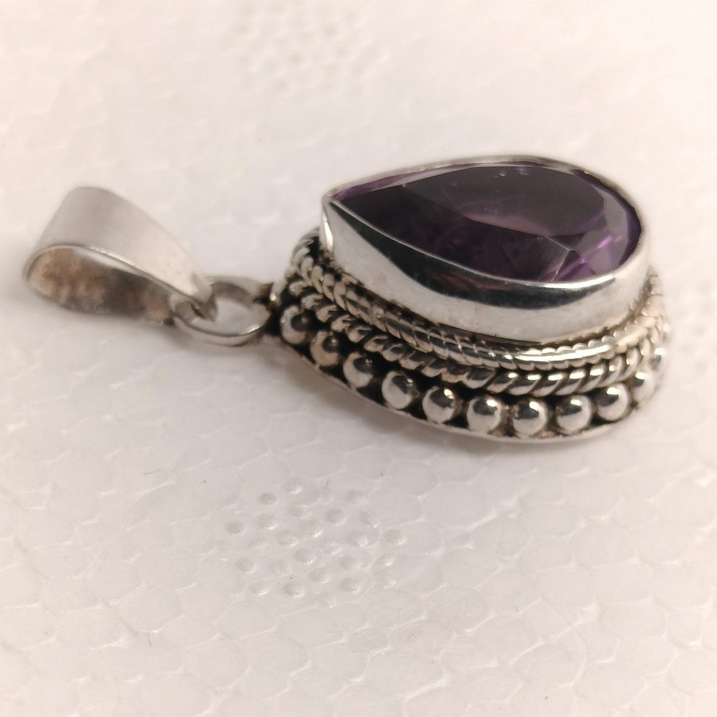 Sterling Silver Amethyst Pendant